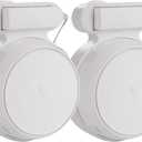 Wall Mount Bracket fo Deco WiFi 7, Router Wall Holder for TP-Link BE23/BE25/BE3600/BE5000, Cord Management and Space Saving.Easy Installation to TP-Link WiFi 7 System(2Pack)