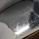 PERFNIQUE Irregular Wall Mirror Asymmetrical Mirror, 40''x26'' Gold Mirror for Bathroom Bedroom Living Room Entryway, Decorative Modern Wall Decor, Wall Mounted (Gold, 40" x 26")