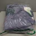 Electric Blanket Twin Size - Purple Heated Blanket 62X84in Double Sided Flannel Sherpa Heating Blanket with 5 Heat Settings & 10 Hours Auto-Off, Machine Washable, Grandma Gifts(Lavender Purple)