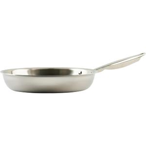 WINCO Tri-Ply Frying Pan, Silver
