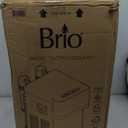 Brio Countertop Self Cleaning Bottleless Water Cooler Dispenser with Filtration - Hot Cold and Room Temperature Water. Free Extra Replacement Filters Included - UL/Energy Star Approved