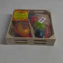 Melissa & Doug Cutting Food - Play Food Set With 25+ Hand-Painted Wooden Pieces, Knife, and Cutting Board