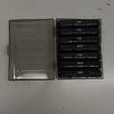 Portable Weekly Medicine Organizer Case Storage Container for Travel and Home Lightweight Pill Dispenser Box Featuring Protective Lid for Vitamins and Regular Supplements