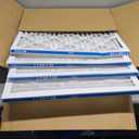 Aerostar 20x20x1 MERV 8 - 4 Count - High Efficiency Pleated HVAC, Furnace & Air Conditioner Filters - Removes Dust, Lint, Mold & Allergy-Causing Pollen