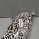 EZAPINE Women's Leopard Print Long Sleeve Button Down Shirts Casual Loose Fit V Neck Collared Tops Blouses, Size: L