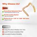 120 Pcs G Pins for Scaffolding 2" Gravity Locking Pins, PTP Pig Tail Pins for Steel Scaffold Construction
