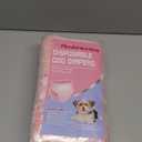 Ambreview Disposable Dog Diapers Female, Just Pull It Up, Doggie Diapers for Female Dogs, Strong Absorbency | Leak Proof, for Dogs in Heat | Elderly | Disabled, S 30 PCS (S(Waist 10.2"-18.1")