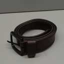 Dickies Men's Genuine Leather Work Casual Belt, 38/95 (Brown)