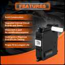 HVAC Blend Door Actuator Fits for 2002-2004 Ford Expedition, 1995-2011 Ranger, 1995-2002 Explorer, Mercury Mountaineer, Lincoln Navigator, Heater Air Door Actuator Motor, Replace# 604-202,F77Z19E616AA