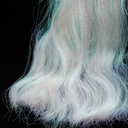 Sumind 14 Ounce/400 Grams Angel Hair Christmas Decoration, Iridescent Tinsel Angel Hair for Christmas Tree Home Table DIY Gift Decoration Spun Glass Fake Doll Decor