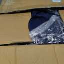 50ftx40ft Navy Blue Ceiling Curtain for Wedding Parties 10 Panels Wrinkle-Free 40 FT Long Tent Draping Curtains for Wedding, Birthday & Theme Parties, 40ft Height with Rod Pocket