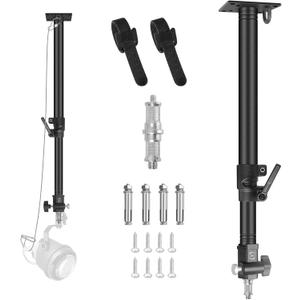Photography Studio 30" Ceiling Wall Mount with 1/4" 3/8" Adapter, Camera Wall Mount Boom Arm Overhead Light Mounting for Photo Video Softbox,LED Ring Light,Monolight