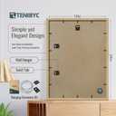 18x24 Poster Frame, Oak Wood, 3 Pack, Gallery Wall Hanging