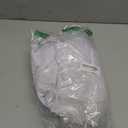 LZY Spandex Fitted Stretch Table Cover for 6 ft or 4ft or 8ft Folding Table, Rectangular Cocktail Tablecloth, Perfect for Party or Banquet (6FT White)