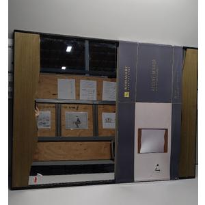 Modavari Accent Mirror, With Wood and Metal Finish 40x29.9