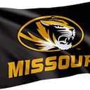 Desert Cactus University of Missouri UM Flag - 3 x 5 Feet Tigers Banner, Indoor/Outdoor Durable Fabric, 100% Polyester Design (Style 3)