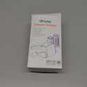 Patented Rotary Parmesan Cheese Grater, Hand Crank Cheese Shredder with Fine & Coarse Drums, Restaurant Quality, White, Stainless Steel & ABS, Dishwasher Safe