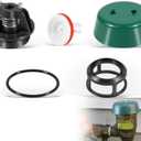 1/2"3/4" Float and Bonnet Repair Kit for Apollo Conbraco PVB4A & PVBLF4A Pressure Vacuum Breaker, Replacement for 4A-004-07 4A00407, Compatible with 4A-500 Series Backflow Preventer (Not for 1")