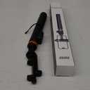 EUCOS 62" Phone Tripod, Tripod for iPhone & Selfie Stick with Remote, Extendable Cell Phone Stand & Ultimate Phone Holder, Solidest Phone Stand Compatible with iPhone/Android (Inferno Mix Carbon Black)