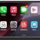 [Upgraded Wireless] 7'' Double Din Car Stereo Apple Carplay Android Auto, 240W Powerful Sound, RDS/FM/AM Radio, USB Type-C/AUX/TF Full Interface, Touchscreen Audio Reiceiver with Bluetooth Handsfree