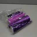 6 Pcs 10" 8" 6" Christmas Purple Cone Trees Decoration Glitter Velvet Tree Table Centerpiece for Xmas Tabletop Crafts Wedding Party Room Decoration