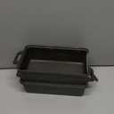 95 Inch Cast Iron Loaf Pan with Lid | Bread Baking Pan | Even Heat Distribution for Homemade Bread, Cake, and Meatloaf | 2 Piece Set