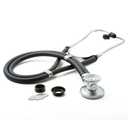ADC Adscope 641 Sprague Stethoscope with 5 Interchangeable Chestpiece Options, 30 inch Length, Black