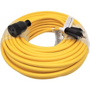 Parkworld 62251 NEMA 6-15 Cable de extensin 6-15P a 6-15R (hoja T hembra tambin para adaptador 6-20R) 250V, 15A, 3750W (100FT)