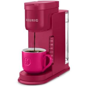 Keurig K-Express Single Serve K-Cup Pod Coffee Maker, 3 Brew Sizes, Strong Button Feature, 42oz Removable Reservoir, Island Berry