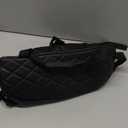 Car Handbag Holder Between Seats Back Storage Organizer Net Pocket Purse Holder Tissue Purse Holder, Driver Storage Pouch for Handbag Cup (Black)