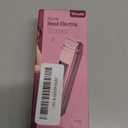 Dynooper Bikini Trimmer for Women Electric Razors, Electric Razor 2 in 1 Shaver Pubic Hair, LED Display with IPX7 Waterproof - Rechargeable Lady Trimmer for Underarm Body Leg Face - Carmine Pink