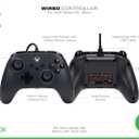 PowerA Wired Controller for Xbox Series X|S - Black, gamepad, wired video game controller, gaming controller, works with Xbox One and Windows 10/11