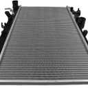 REVO Engine Coolant Radiator Assembly Compatible with Subaru Forester 09-13, Impreza 08-11, Outback 05-09, Crosstrek 16-17, 2.0L 2.5L H4 Replace#F09TECS002, SU3010651, 45119SC000, 45111AG00A