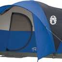 Coleman Montana Camping Tent with Rainfly, Weatherproof Family Tent Sets Up in 15 Mins, Fits Multiple Airbeds