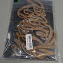 3 Pieces Bathroom Decor Wooden Bathroom Sign,Relax Renew Refresh Sign (Brown)