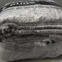 8x11 Area Rugs for Living Room: Washable Non Slip Soft Gray Carpet