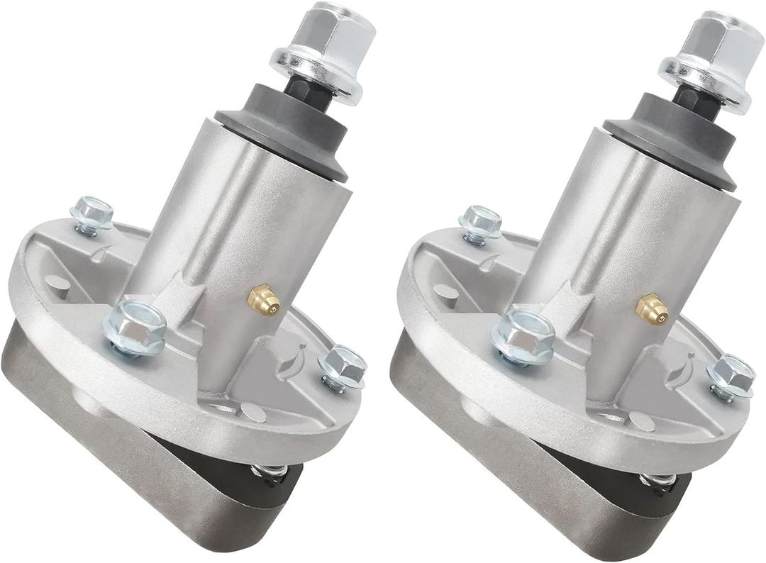 2 Pack Deck Spindle Set for John Deere GY20785 GT20050 42" 48" Mower Decks on L100 L107 L108 L110 L111 L118 L120 L130