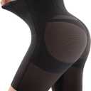Shapewear for Women Tummy Control, Butt Lifting High Waisted Body Shaper Shorts Under Dresses Thigh Slimmer (One Size)