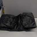 Heavy Duty Patio Sofa Cover Waterproof, Mrrihand 2-Seater Outdoor Sofa Loveseat Cover, Outdoor Patio Furniture Cover with Air Vent and Handles, 60" W34" D30" H, Black