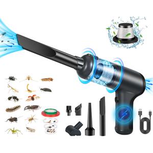 Jahy2Tech 2025 Bug Vacuum & Handheld Vacuum Cordless with 9000PA, High Power Portable Bug Catcher Small Spider Catcher Use for Home Office Car RV Insect Traps Catcher and Release with Insect Cage