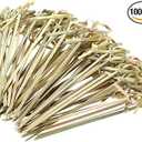 Bar Caddy with 6 Compartments,Black,Medium, 3 pcs Stainless Steel Classic Bottle Pourers, 100 Pcs Bamboo Cocktail Picks 4.13 Inch Bamboo Skewers Fruit Toothpicks for Appetizers Drink