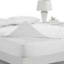 Serta Air Dry Quilted Cotton Mattress Pad, Twin