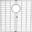 Starstar Kitchen Sink Bottom Grid, Stainless Steel, 27" x 15", of Grid: 27 x 15 x 1