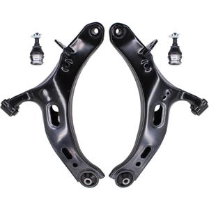 NewYall Front Lower Left and Right Suspension Control Arm with Ball Joints