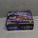 3 IN 1 Slot Car Race Track Sets with 4 High Speed Slot Cars, Electric Race Car Track Include Circular Overpass Flash Tracks, 1:43 Remote Control Track Car Game Toys Gifts for Adults Boys Ages 6 7 8-12