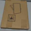 ZOROSY Desk Makeup Mirrors with Wood - Rectangle Wall-Mounted Mirrors Table Mirrors for Living Room Bedroom Birthday Gifts (10.5" L x 7.8" W)