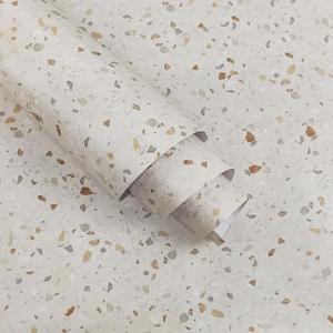 31.5"x354" Large Size Terrazzo Contact Paper Colorful Granite Wallpaper Self Adhesive Waterproof Marble Wallpaper Peel and Stick Modern Marble Countertop Contact Paper Decorative Wall Paper (31.5" x 354.3")