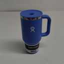 Hydro Flask Travel Tumbler with Handle, Lid and Straw - Insulated Stainless Steel in 40 Oz Cascade