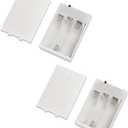 2pcs USB Battery Pack for 5V LED Neon Signs, White Neon Light Battery Box Batteries Operated Power Supply for Indoor Outdoor