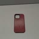 ZTOFERA Magnetic Case for iPhone 14 Pro Max, Polka Dot Phone Case Cute for Girl Women, Compatible with Magsafe, Hard PC+Soft TPU Protective Phone Cover for iPhone 14 Pro Max-Wine Red